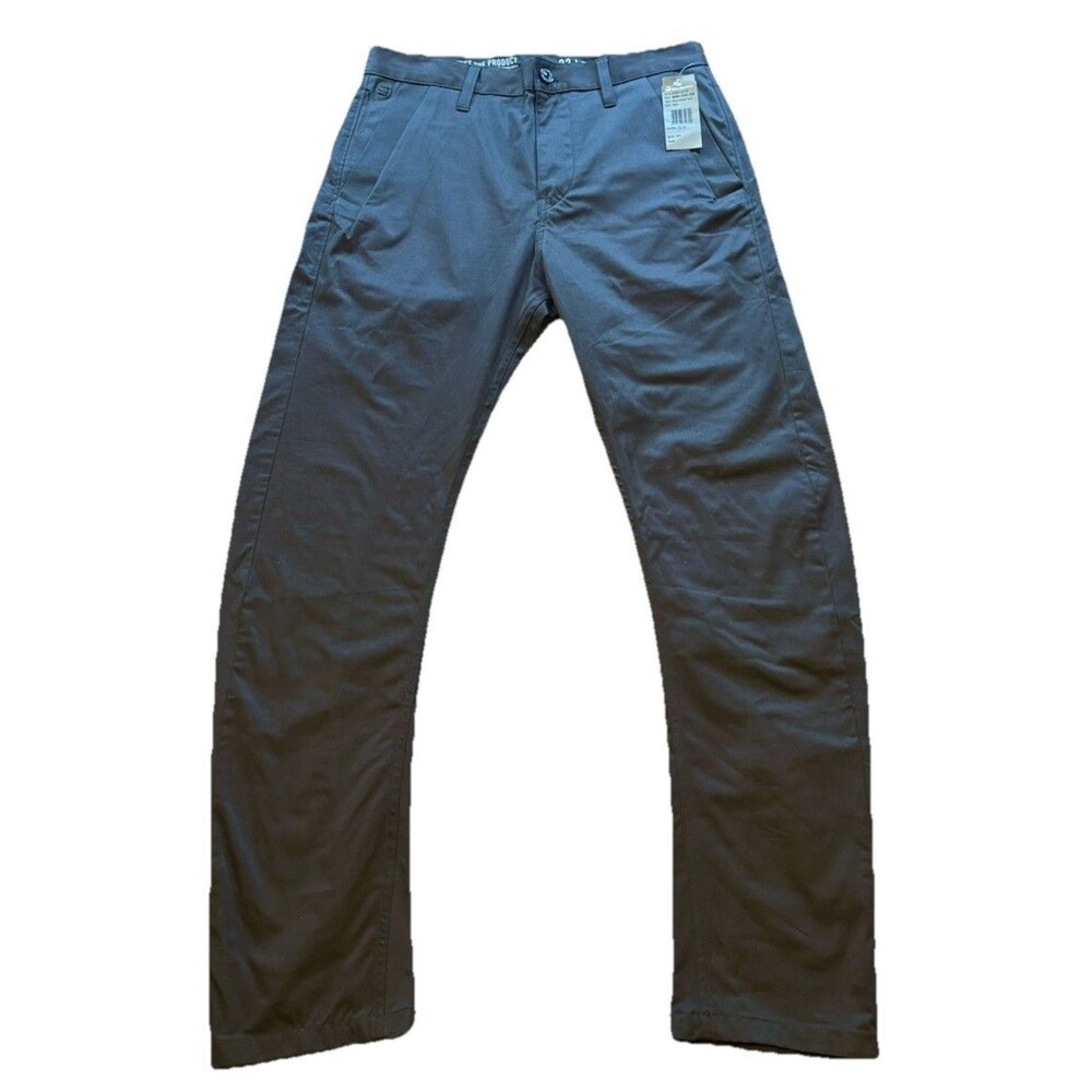 NWT G Star Raw Bronson Slim Chino Pants Size Mens 32X34 Dark Gray Stretch Twill